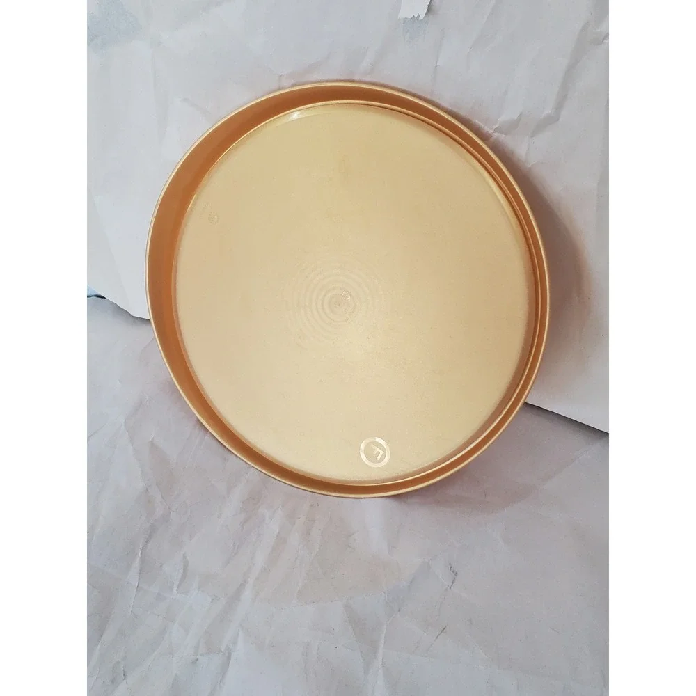 Tupperware‎ Round Replacement Lid Gold 11 Inch Seal 224-11